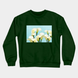 White Calla Lily Beauty Crewneck Sweatshirt